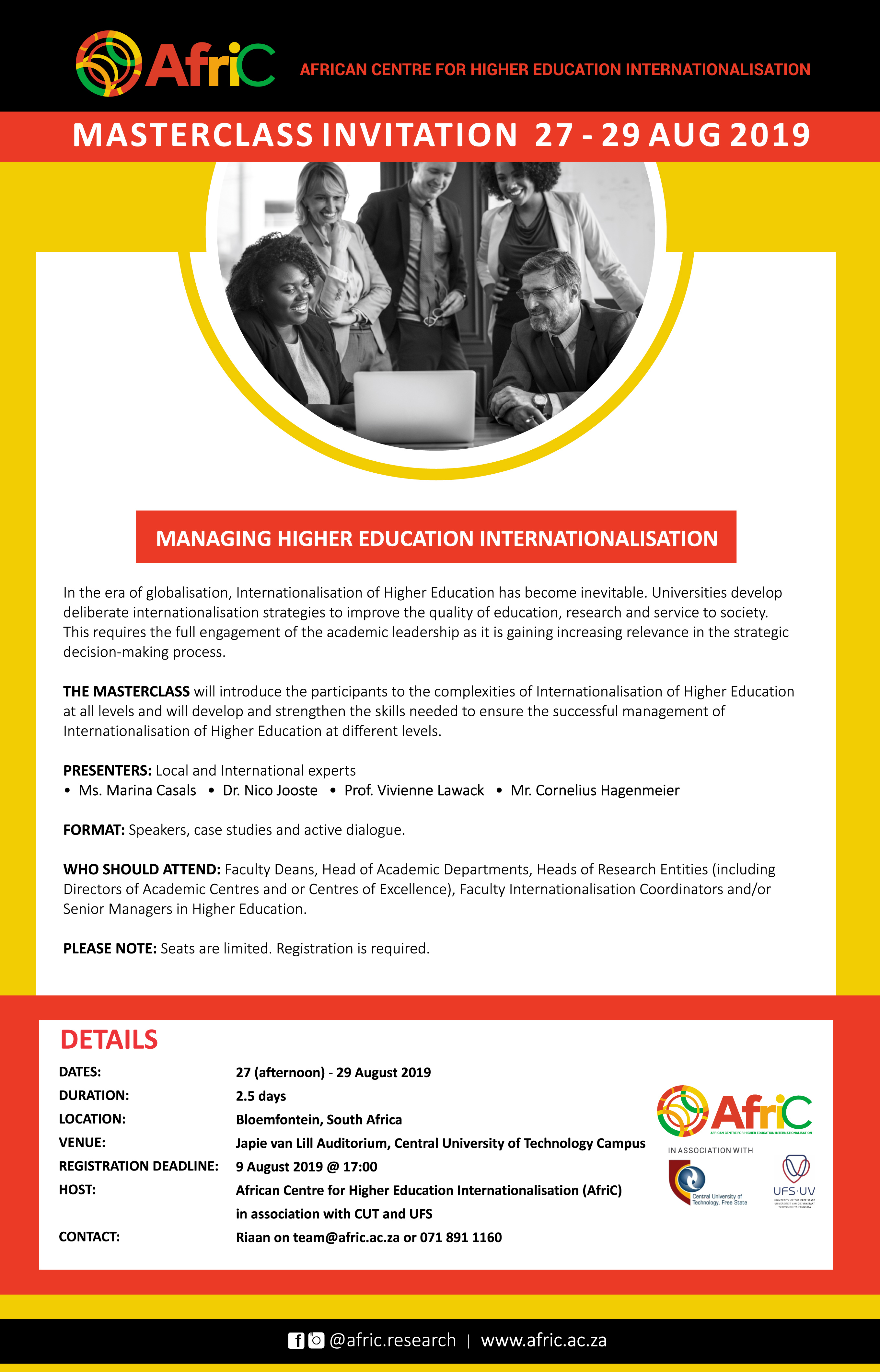 Masterclass August 2019